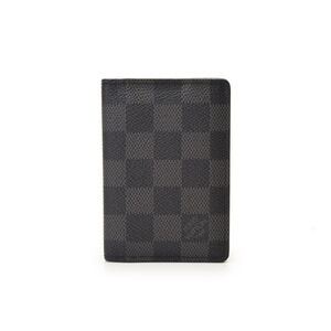Louis Vuitton Graphite Black Organizer Dough Pouch